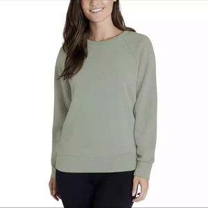 Eddie Bauer Womens' Sweatshirts - Crewneck SUPER SOFT Size small Sage green